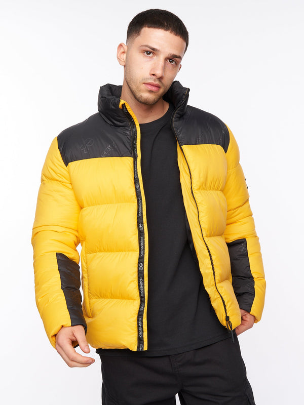 Crosshatch Demerley Jacket Yellow