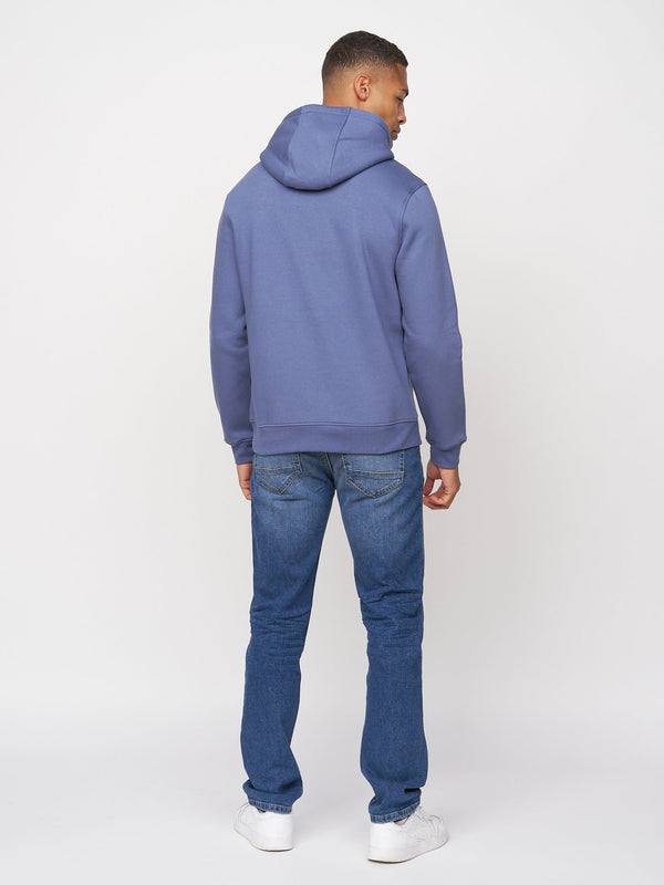 Crosshatch Durango Hoodie Denim Blue