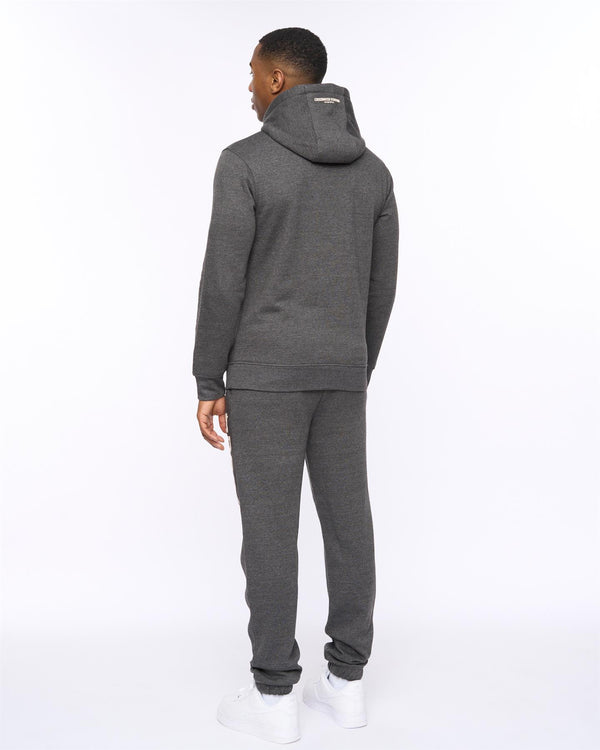 Crosshatch Ellsworth Hoodie Charcoal Marl