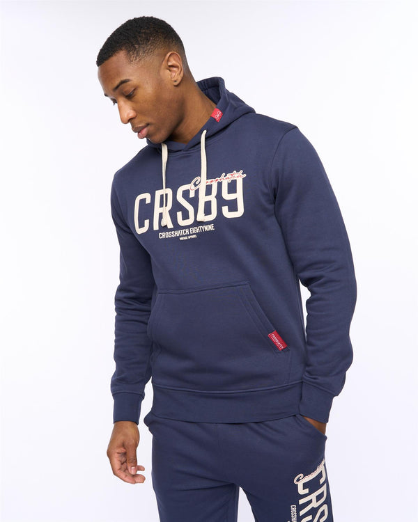 Crosshatch Ellsworth Hoodie Navy