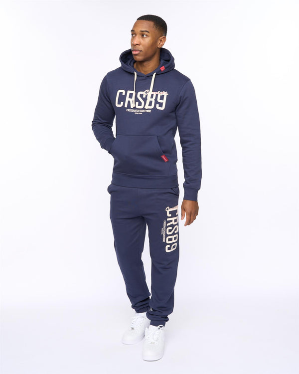 Crosshatch Ellsworth Hoodie Navy