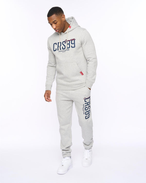 Crosshatch Ellsworth Joggers Grey Marl