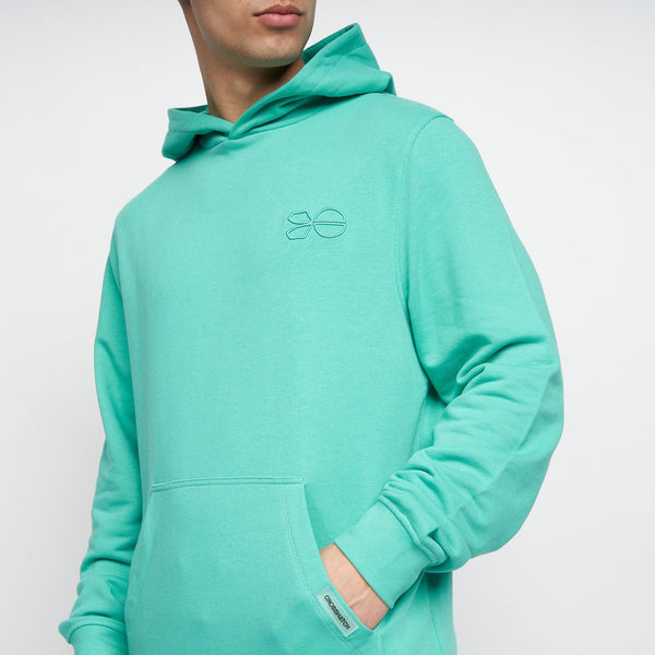 Crosshatch Emmson Hoodie Aqua