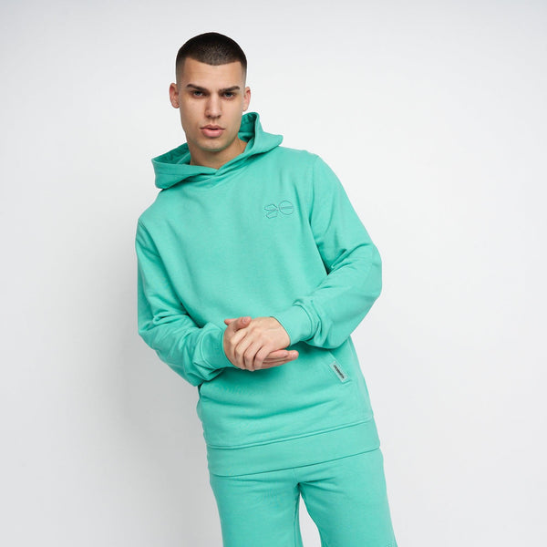 crosshatch Emmson Hoodie Aqua