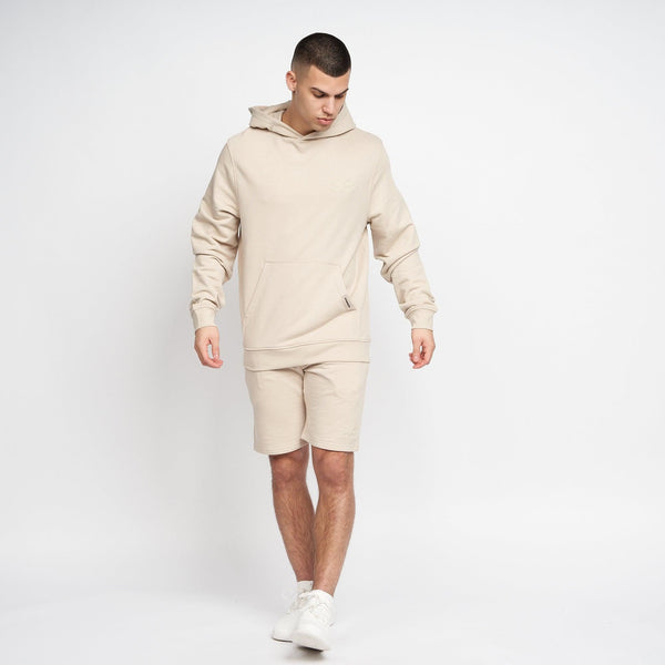 Crosshatch Emmson Hoodie Stone