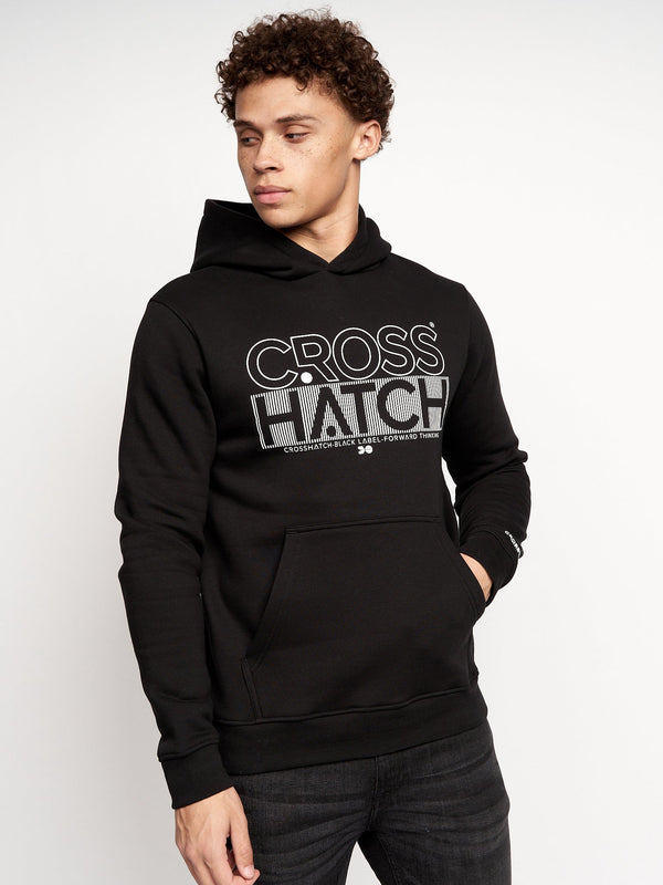 Crosshatch Englow Hoodie 2pk Black/White
