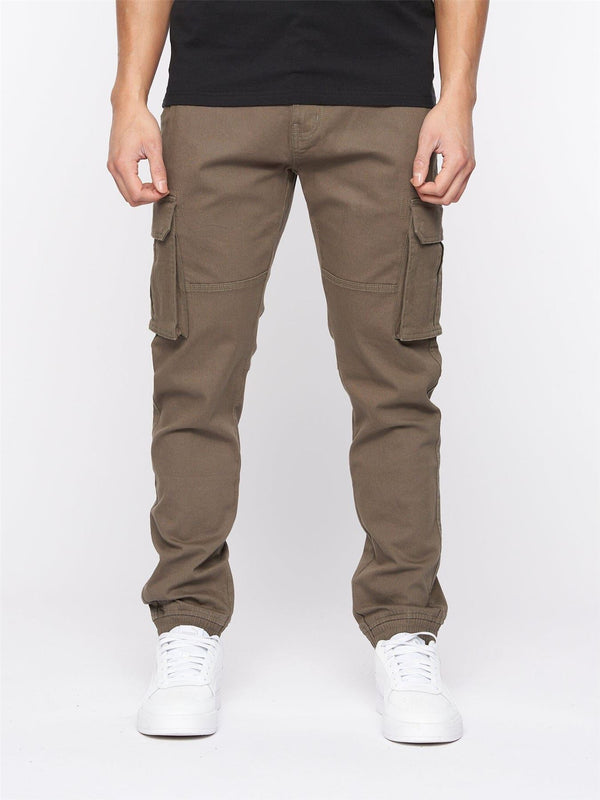 crosshatch Frentons Cargo Pants Khaki