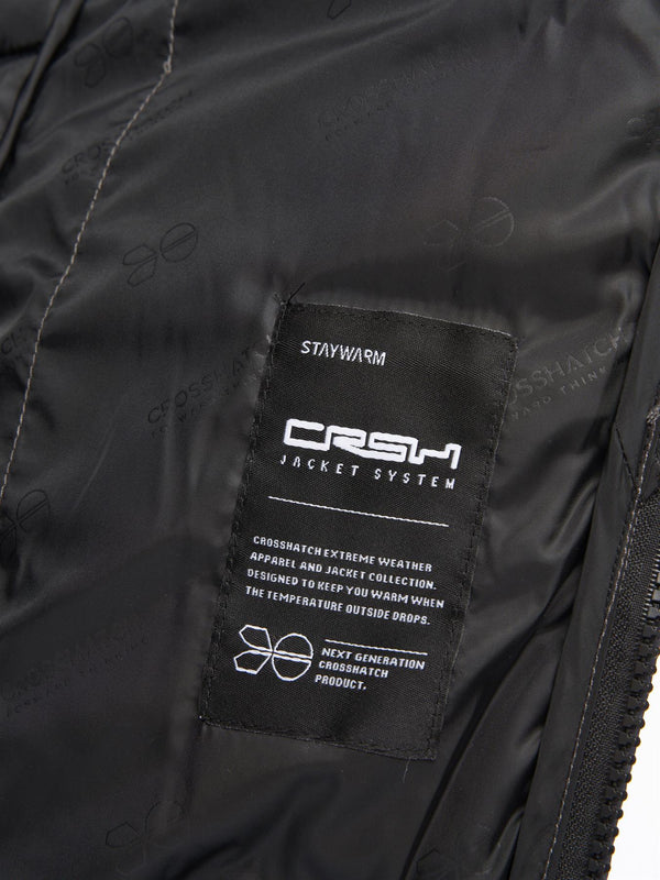 Crosshatch Gattering Gilet Charcoal