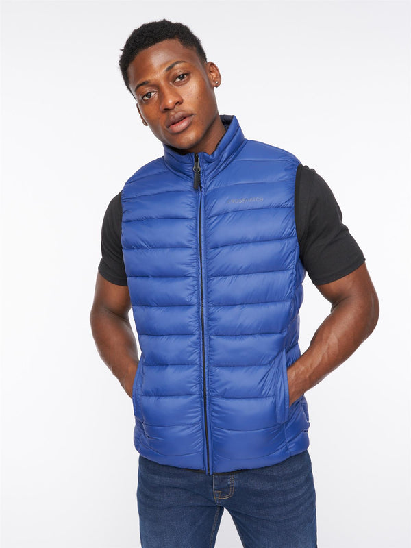 Crosshatch Gattering Gilet Royal