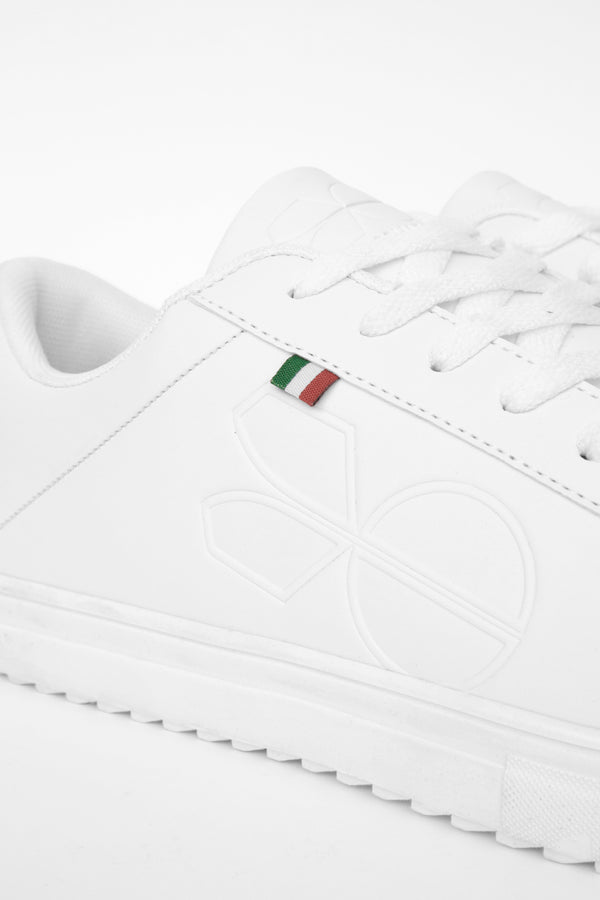 Crosshatch Gleaton Trainers White