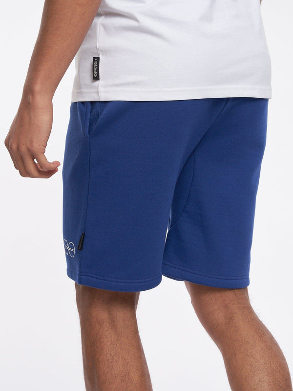 Crosshatch Goldsbury Fleece Shorts Blue