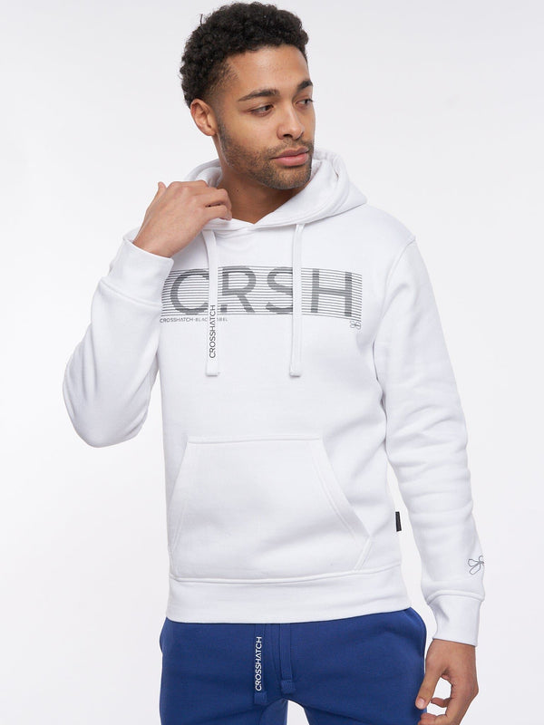 crosshatch Goldsbury Hoodie White