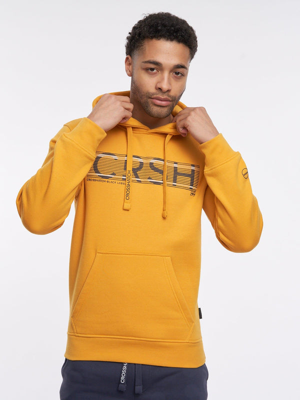 Crosshatch Goldsbury Hoodie Yellow