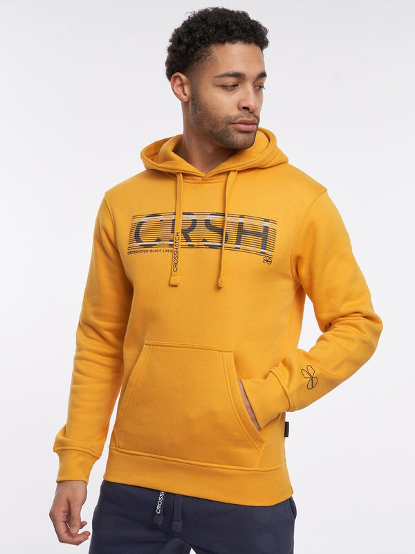 crosshatch Goldsbury Hoodie Yellow