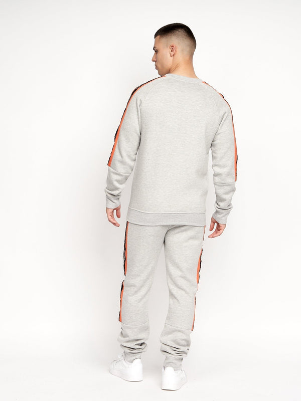 Crosshatch Grassmeere Crew Sweat Grey Marl