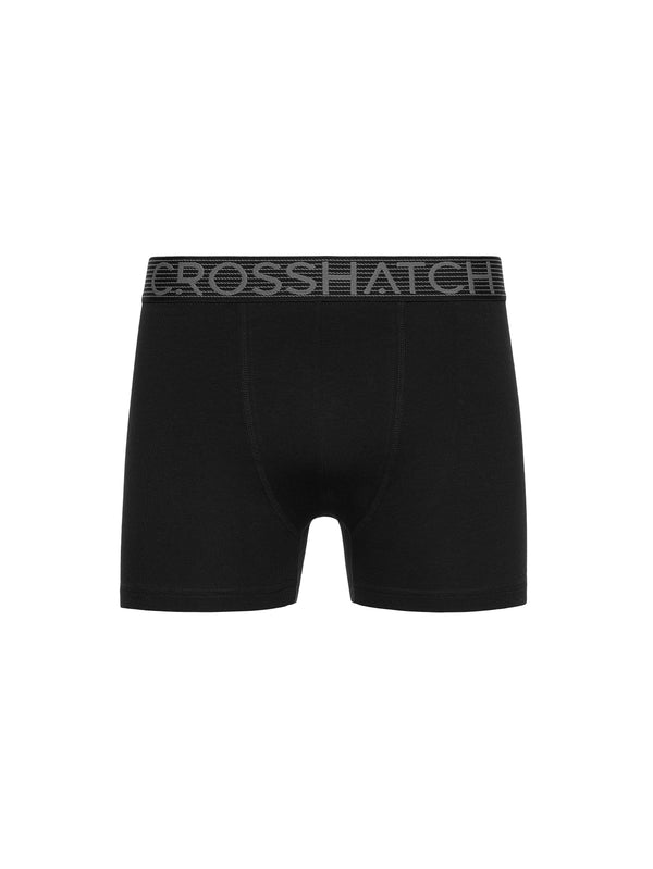 Crosshatch Guillemot Boxers 3pk Grey Marl