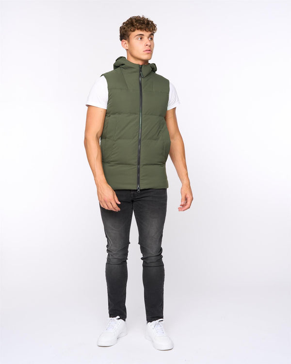 Crosshatch Hanjo Gilet Olive