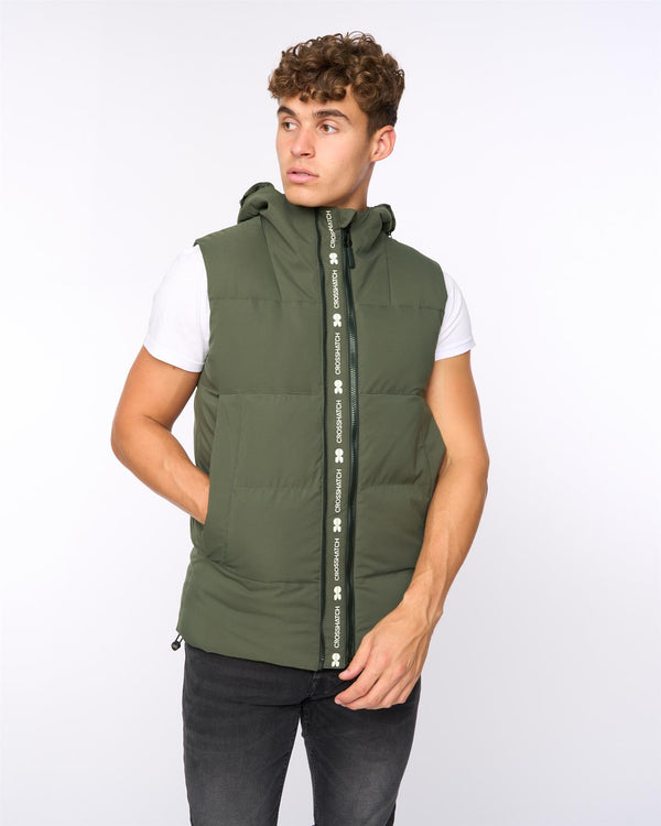 Crosshatch Hanjo Gilet Olive
