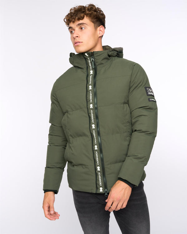 Crosshatch Hanjo Jacket Olive