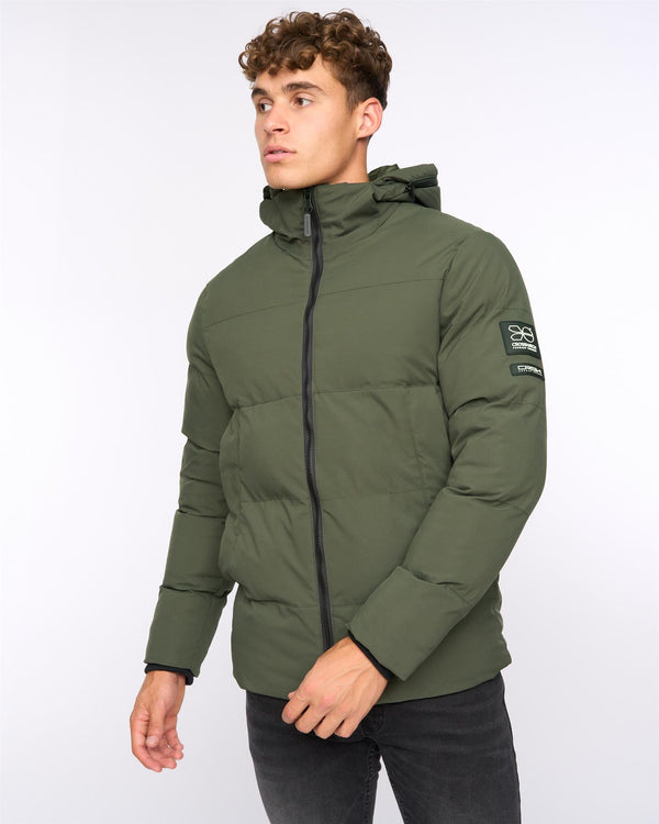 crosshatch Hanjo Jacket Olive