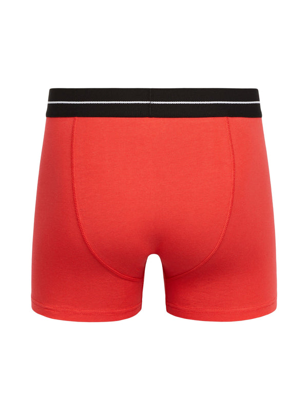 Crosshatch Hexter Boxers 2pk Red