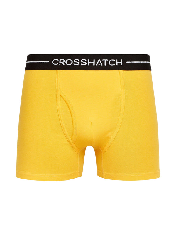Crosshatch Hexter Boxers 2pk Yellow