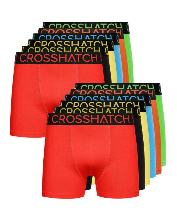 Crosshatch Highlighter Boxers 12pk Assorted