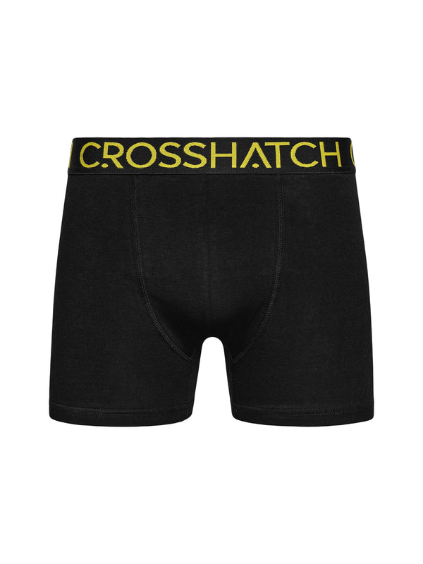 Crosshatch Highlighter Boxers 3pk Blue/Orange