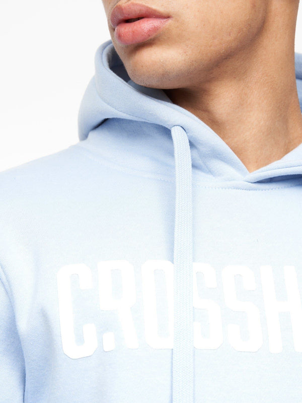 Crosshatch Holdouts Hoodie Light Blue