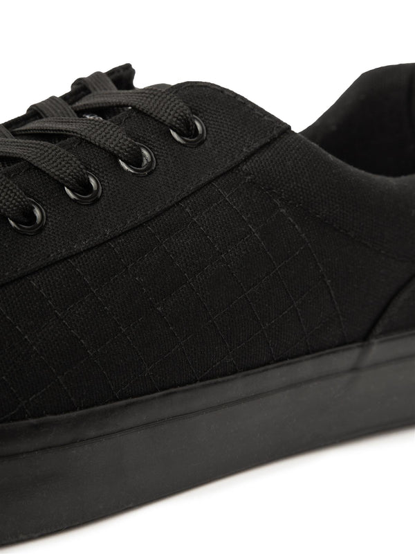 Crosshatch Huseby Trainers Black/Black