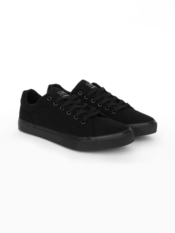 crosshatch Huseby Trainers Black/Black