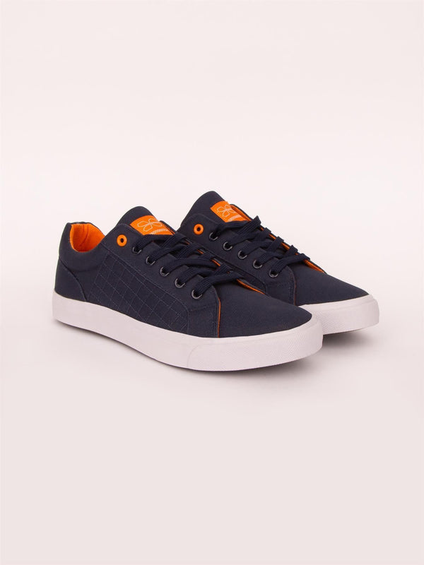 crosshatch Huseby Trainers Navy