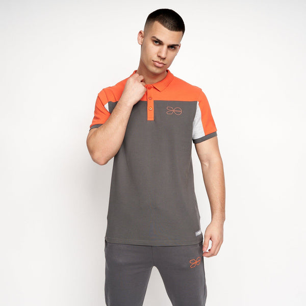 Crosshatch Jabblist Polo Dark Grey