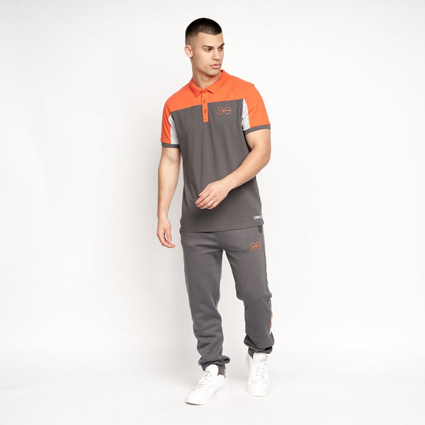 Crosshatch Jabblist Polo Dark Grey