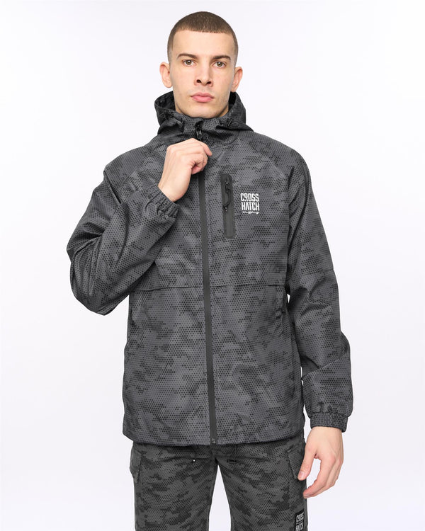 Crosshatch Janscore Jacket Dark Grey