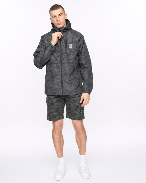 Crosshatch Janscore Jacket Dark Grey