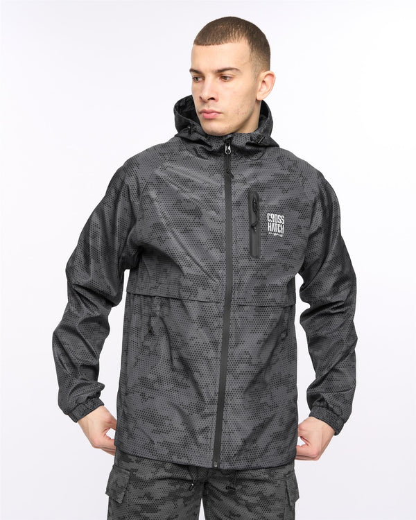 crosshatch Janscore Jacket Dark Grey