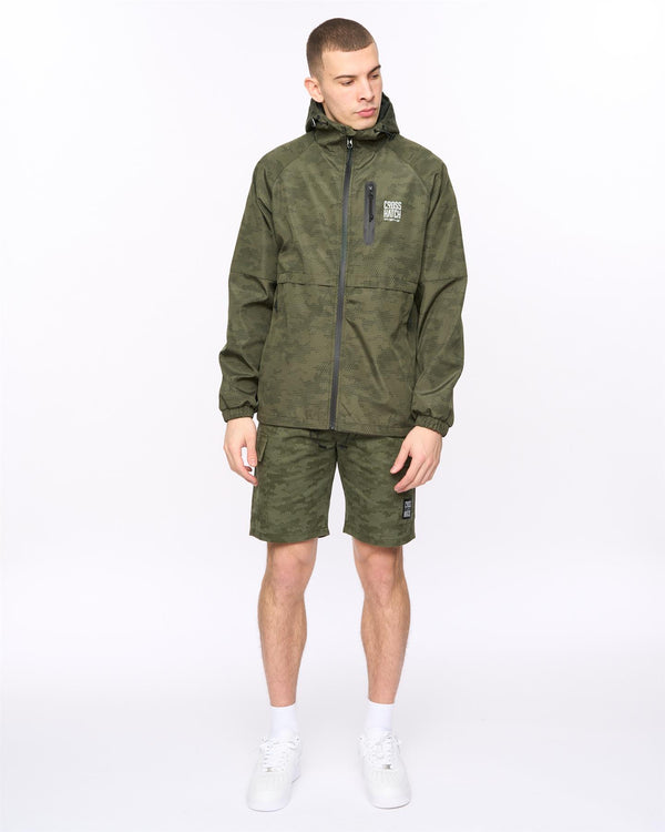 Crosshatch Janscore Jacket Deep Olive