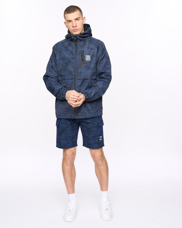Crosshatch Janscore Jacket Navy