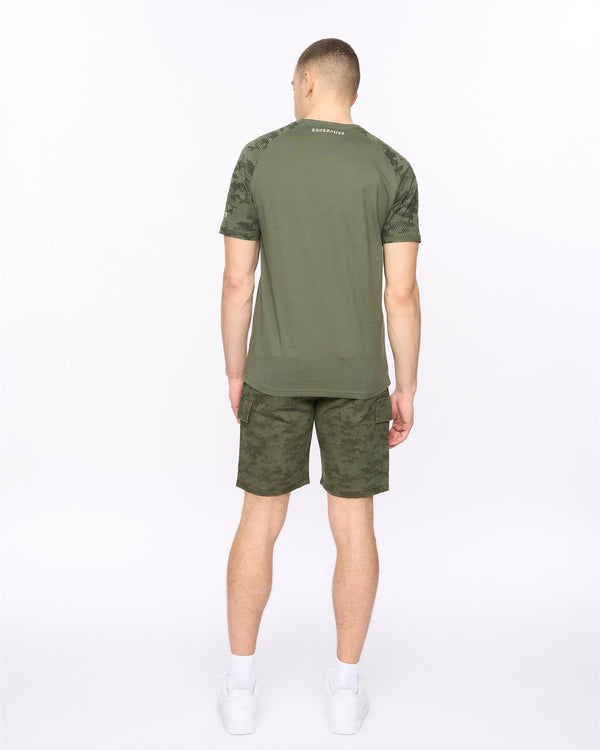 Crosshatch Janscore T-Shirt Deep Olive