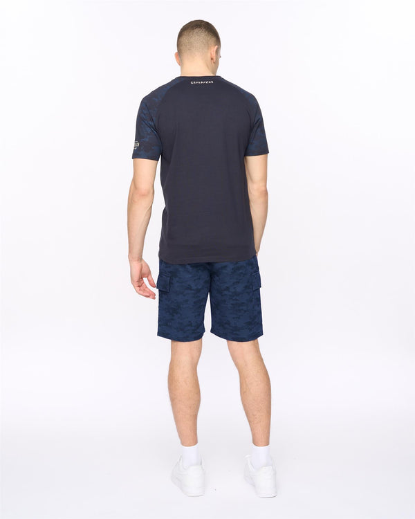 Crosshatch Janscore T-Shirt Navy