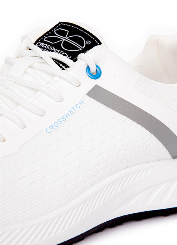 Crosshatch Kamran Trainers White