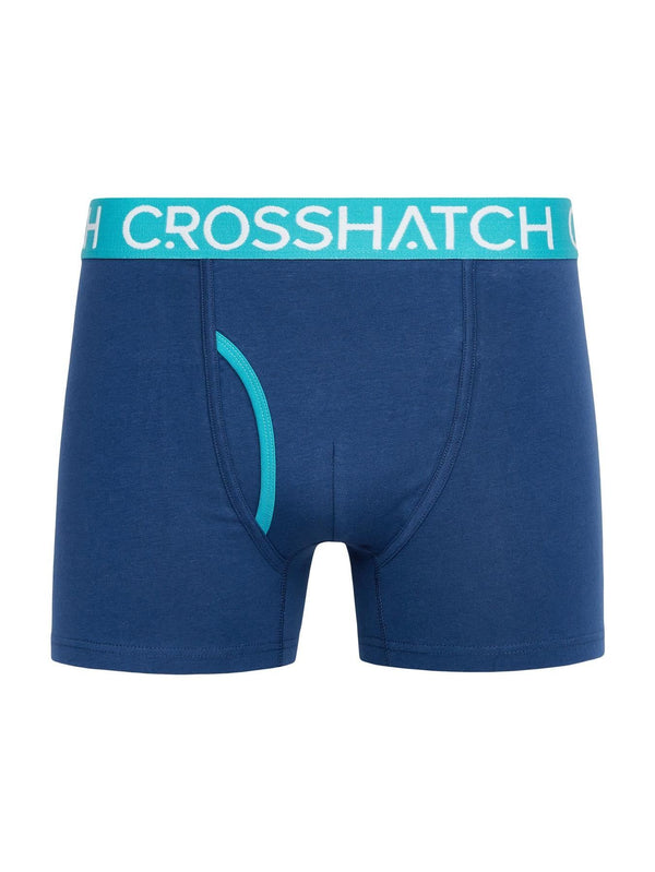 Crosshatch Kamzon Boxers 2pk Teal