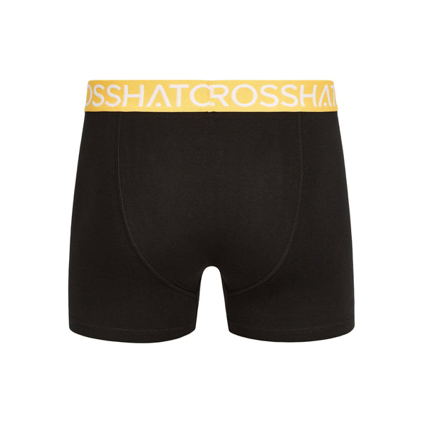 Crosshatch Kamzon Boxers 2pk Yellow
