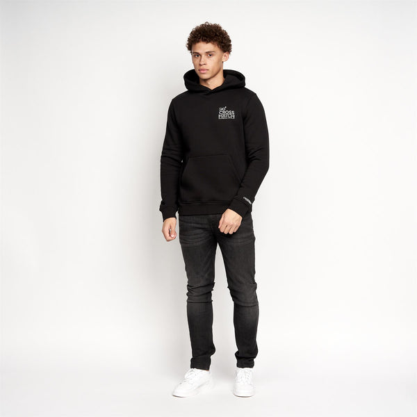 Crosshatch Karver Hoodie Black