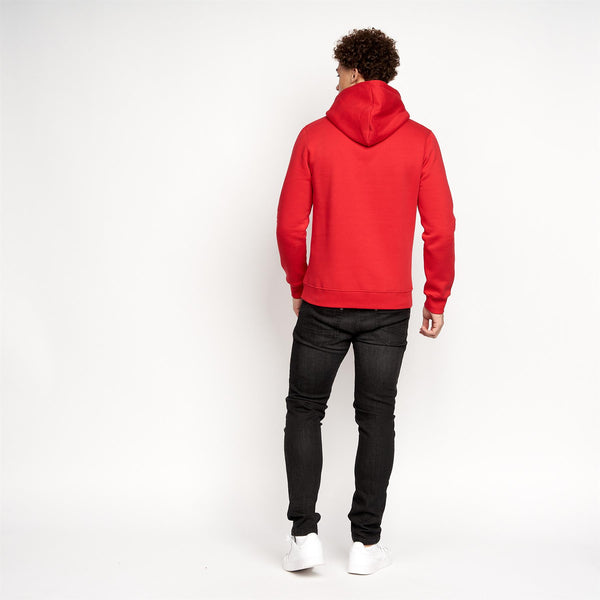 Crosshatch Karver Hoodie Red