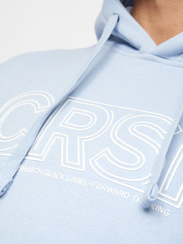 Crosshatch Kendrick Hoodie Light Blue