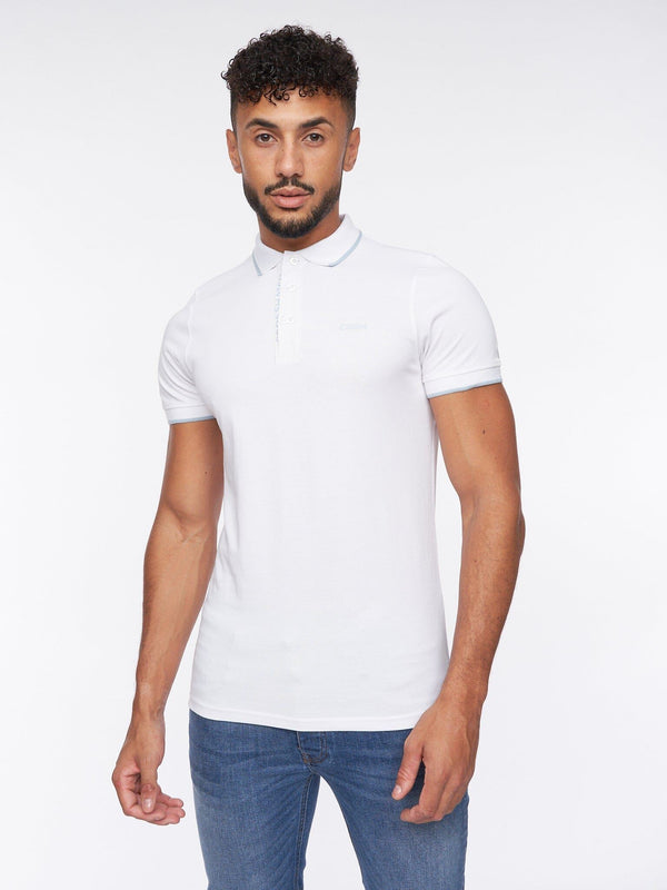 Crosshatch Kendrick Polo White