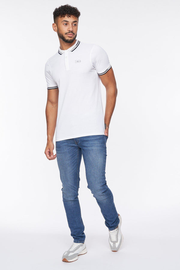 Crosshatch Kermlax Polo White