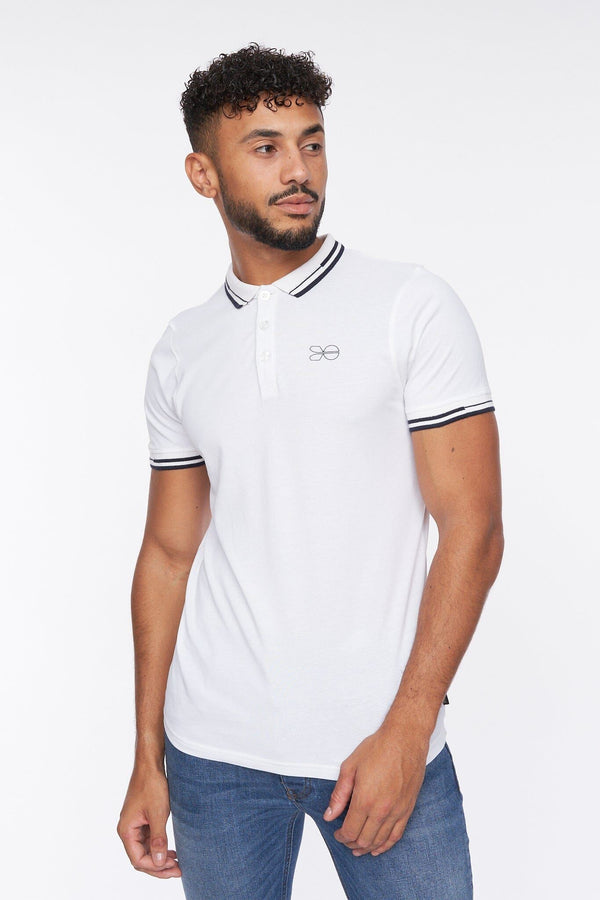 Crosshatch Kermlax Polo White